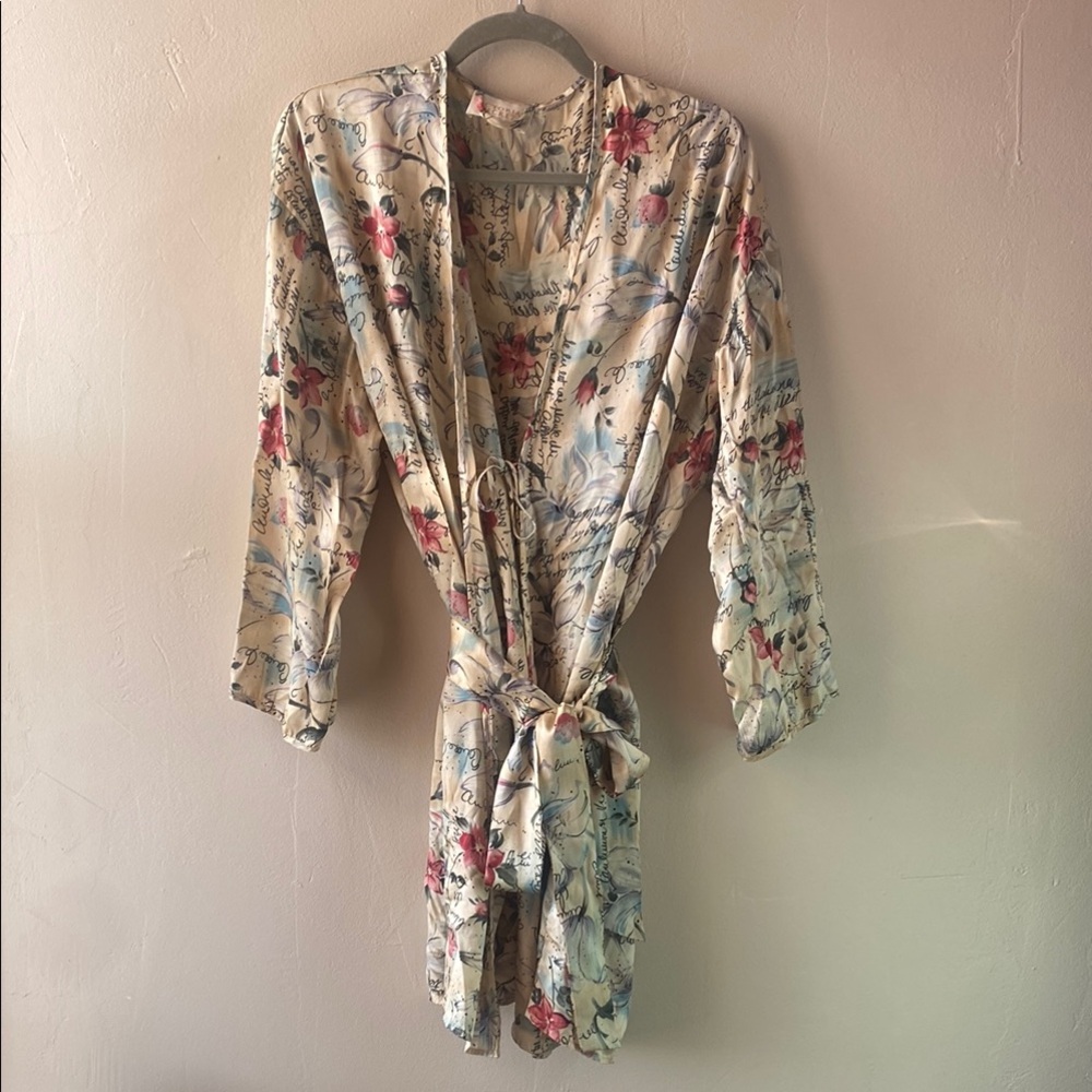 Floral Kimono Robe